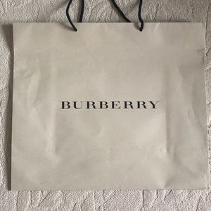 Burberry gift bag